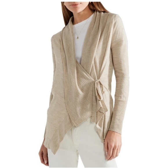 Vince Cream Cardigan Sweater - Picture 2 of 15